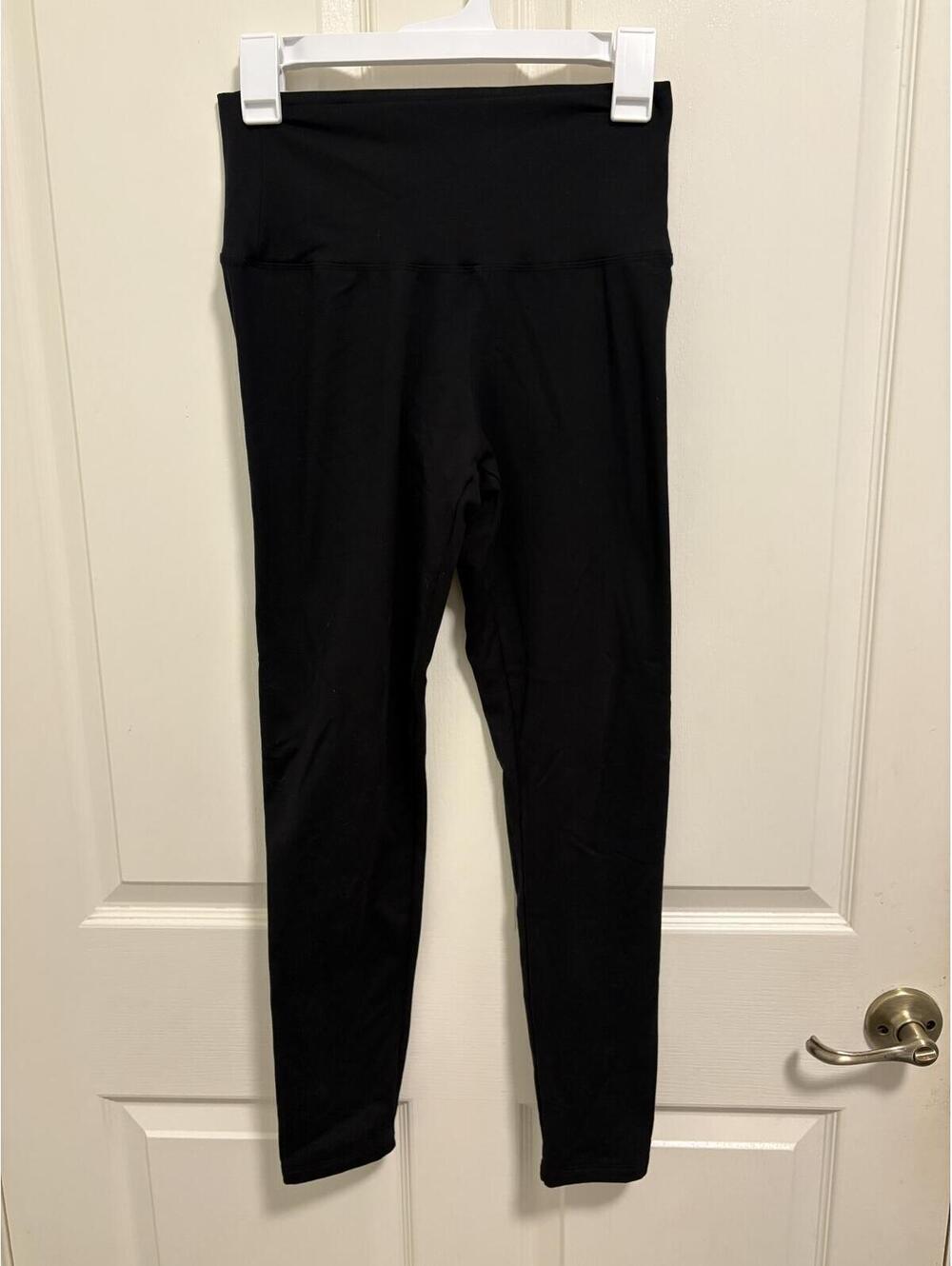 2 Pair's Thermal Black High Waist Leggings Small-Medium